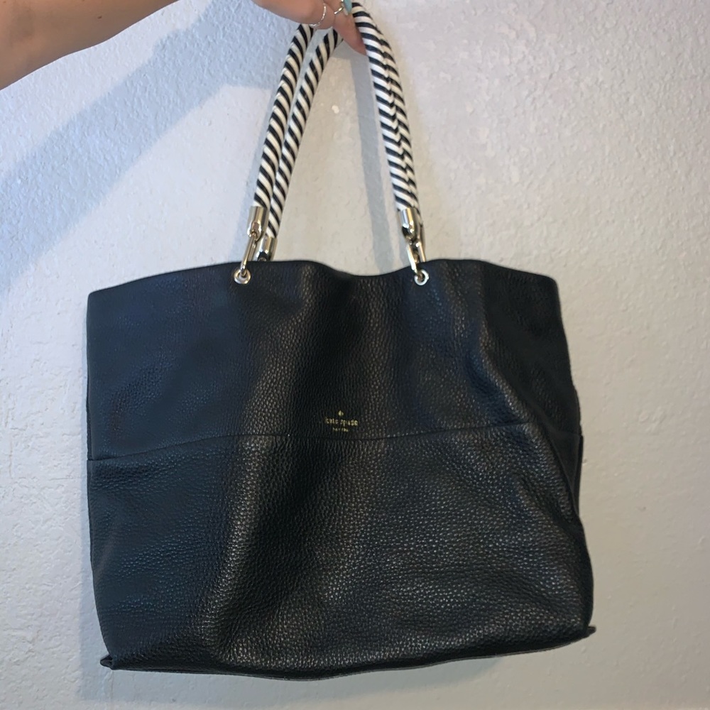 kate spade ♠️ black large tote purse